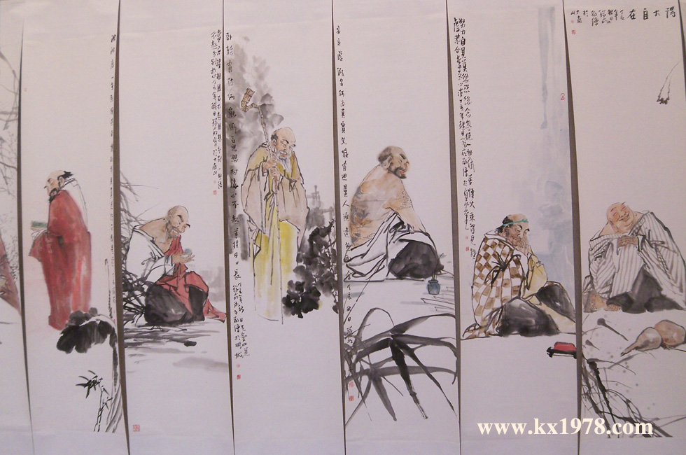 楊瑞崧中國(guó)畫(huà)作品——撰寫(xiě)畫(huà)家人物傳記（2）