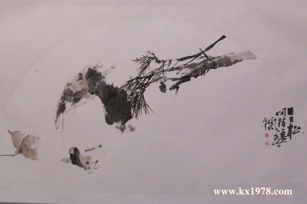 楊瑞崧國(guó)畫(huà)作品欣賞——撰寫(xiě)書(shū)畫(huà)家回憶錄故事（4）